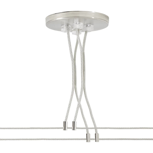 Visual Comfort Kable Lite Center Power Feed, Dual-Feed, installed or detail view
