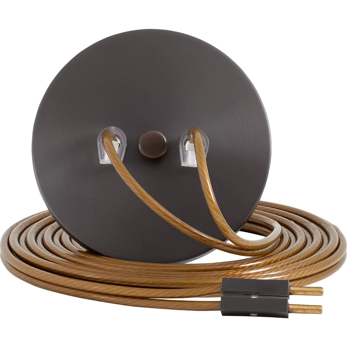 Visual Comfort MonoRail End Power Feed in Antique Bronze, product photo