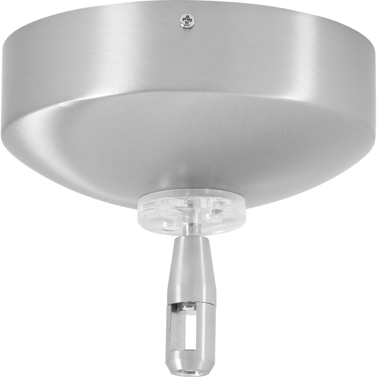 Visual Comfort MonoRail Surface Transformer 60W Electronic LED in Satin Nickel, alternate angle