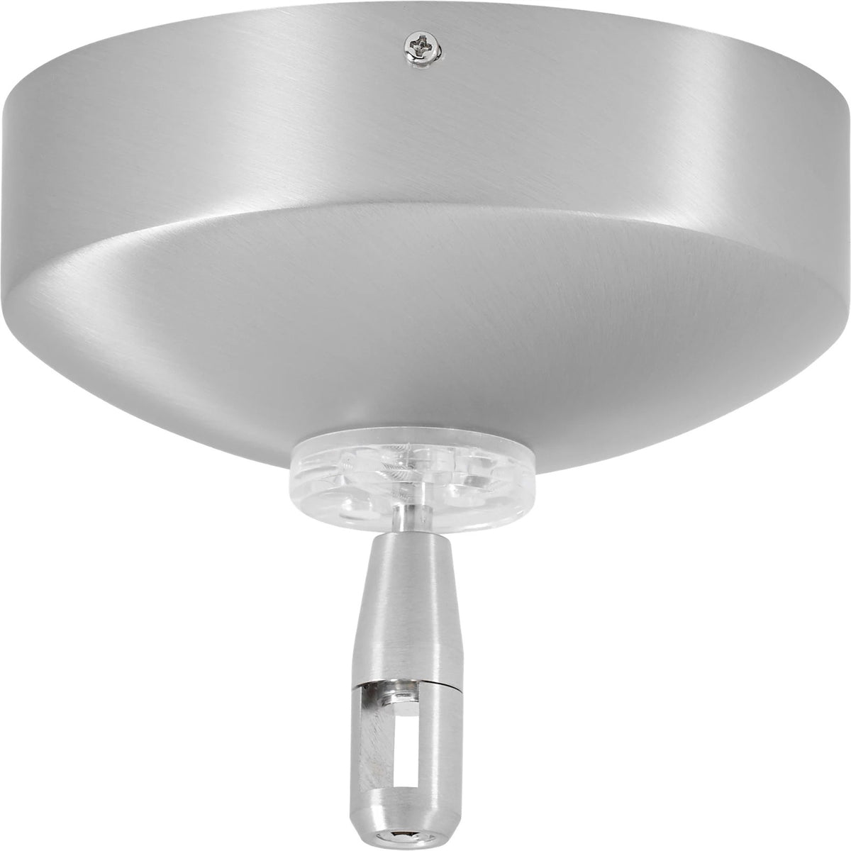 Visual Comfort MonoRail Surface Transformer 75W Magnetic in Satin Nickel, alternate angle