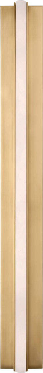 Linea 25 LED Wall Sconce in Hand-Rubbed Antique Brass, product photo