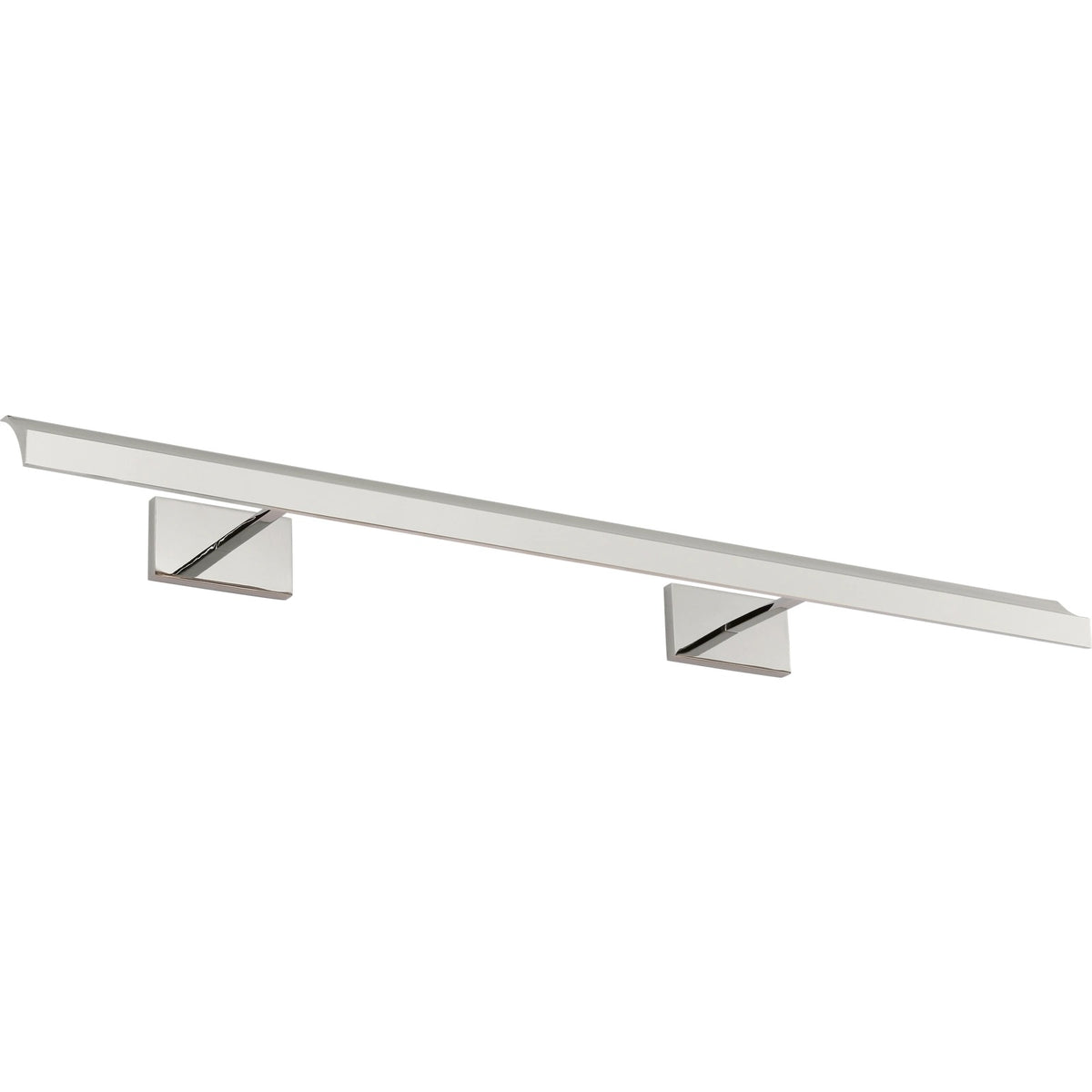 Visual Comfort Trave 36 in Polished Nickel, on a white background