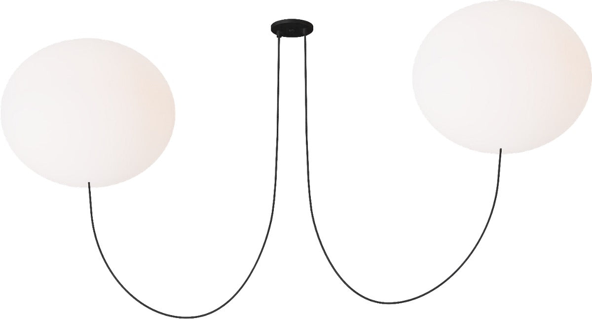 Visual Comfort Helium X-Large 2-Light Chandelier