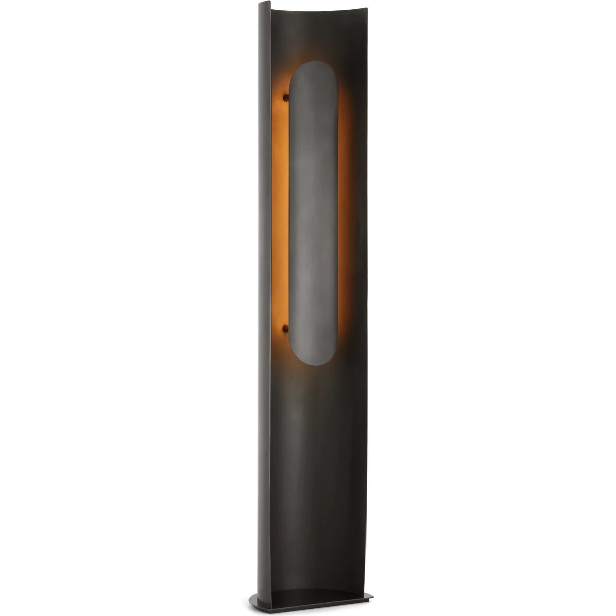 Visual Comfort Shielded Medium in Bronze, on a white background