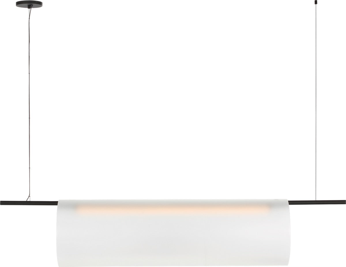 Visual Comfort Trace 60 Single Linear Chandelier – view 3