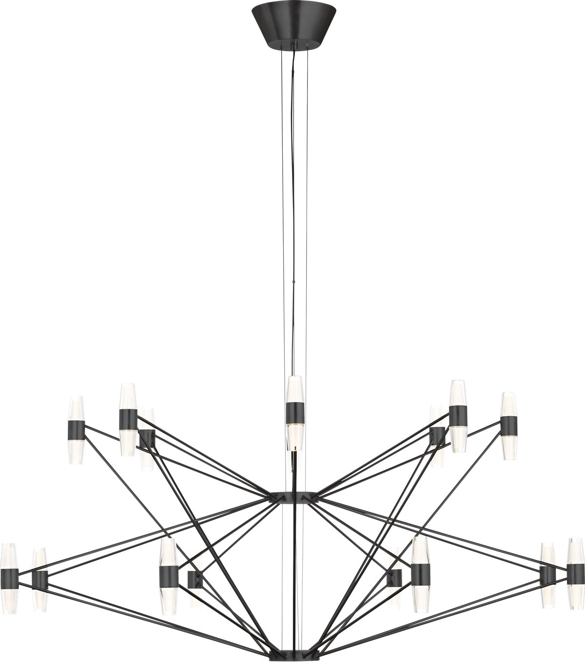 Visual Comfort Lassell Two Tier X-Large Chandelier