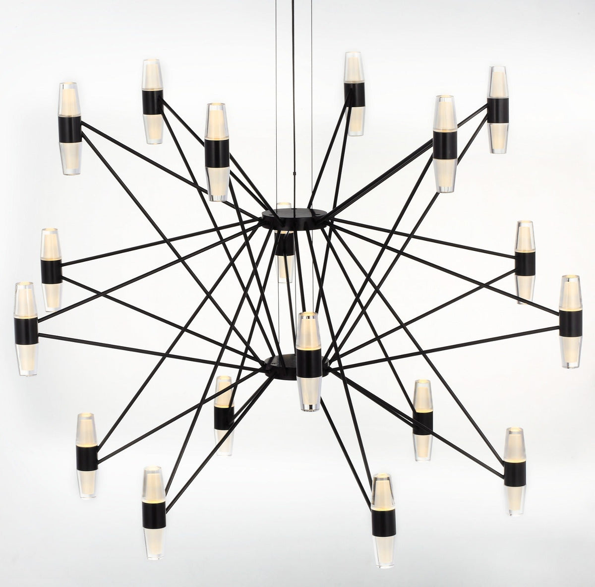 Visual Comfort Lassell Three Tier X-Large Chandelier – view 5