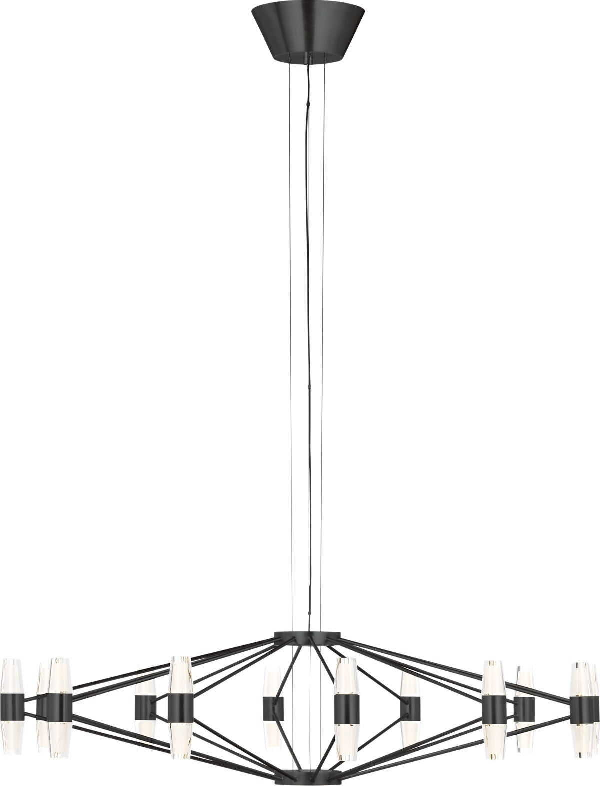 Visual Comfort Lassell Large Chandelier – view 6