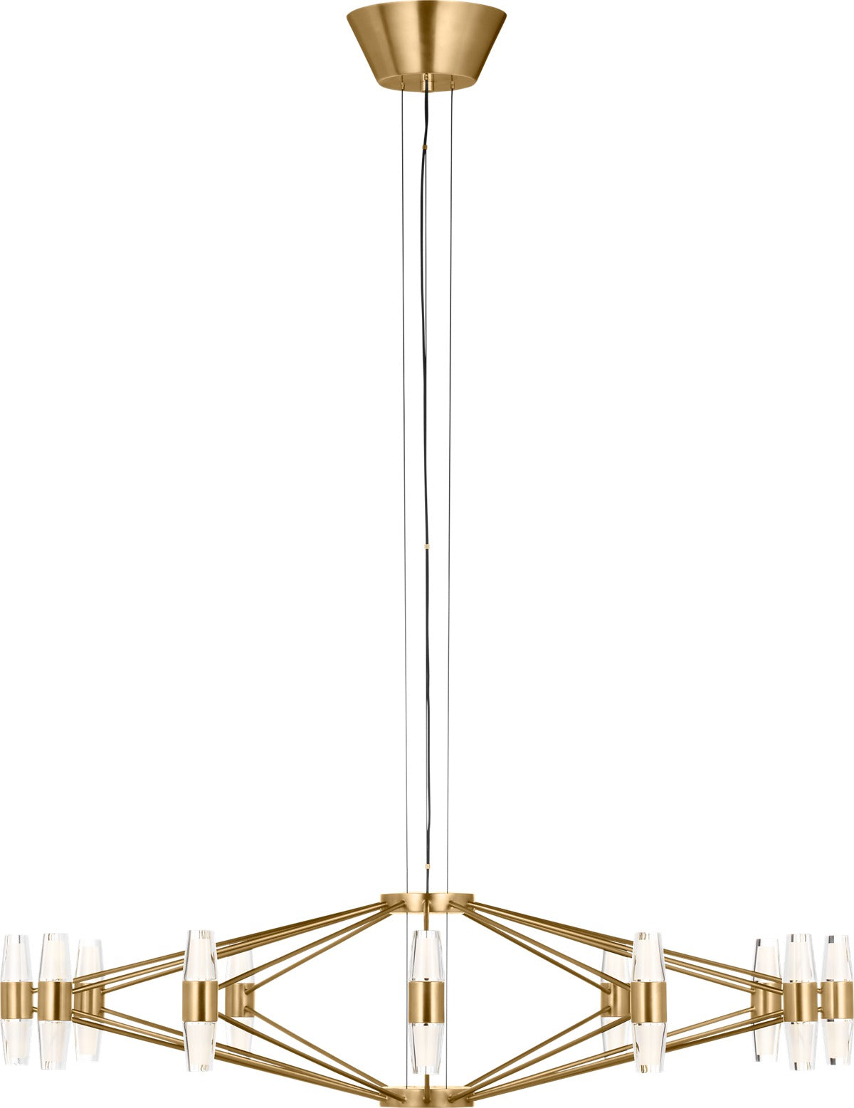 Visual Comfort Lassell Large Chandelier – view 2