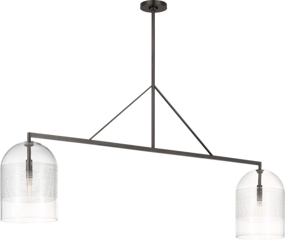 Visual Comfort Leano 61 Linear Chandelier