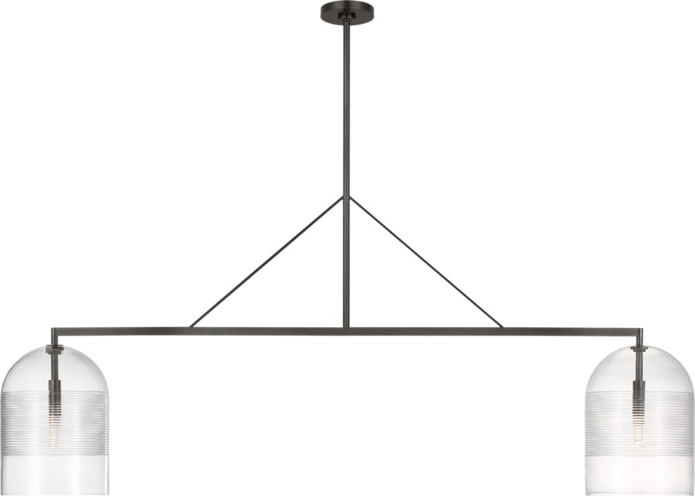Visual Comfort Leano 61 Linear Chandelier – view 2