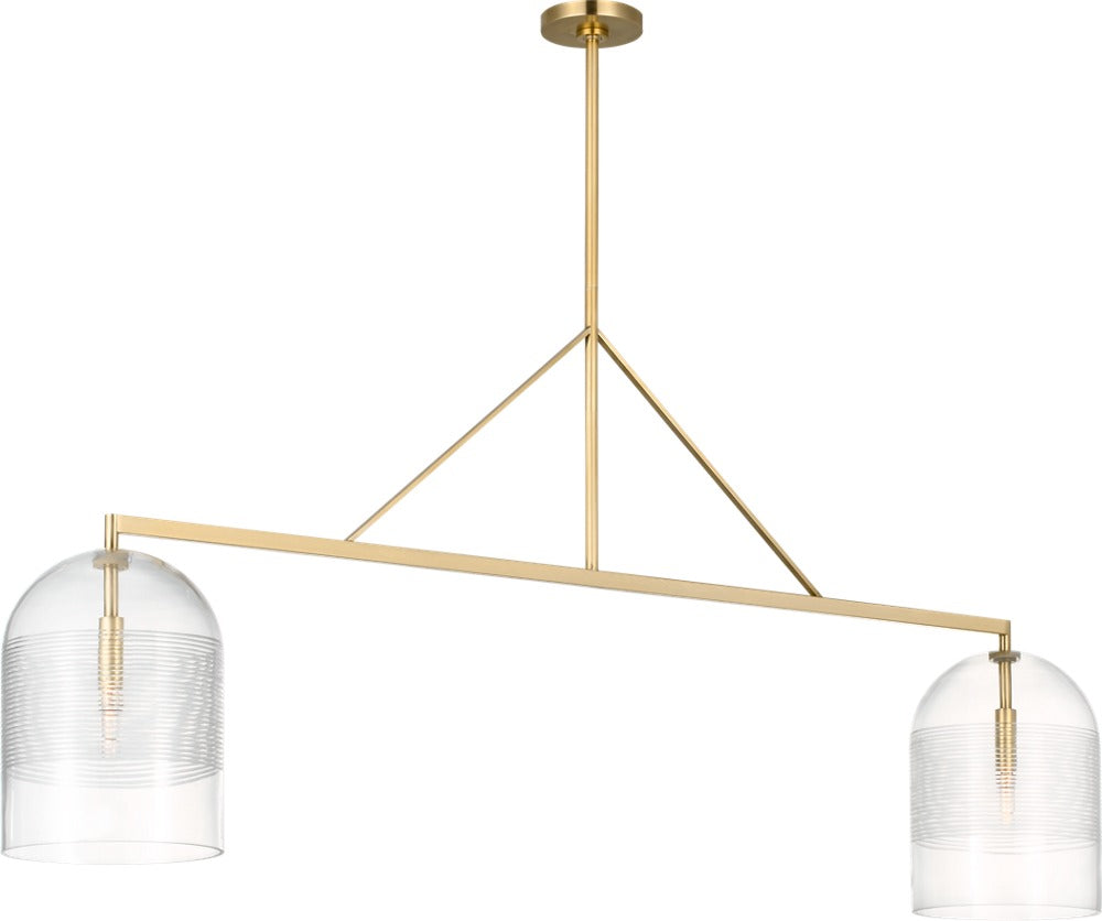 Visual Comfort Leano 61 Linear Chandelier – view 6