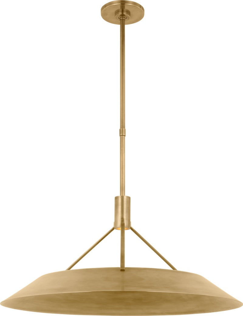 Sospeso X-Large pendant in Natural Brass