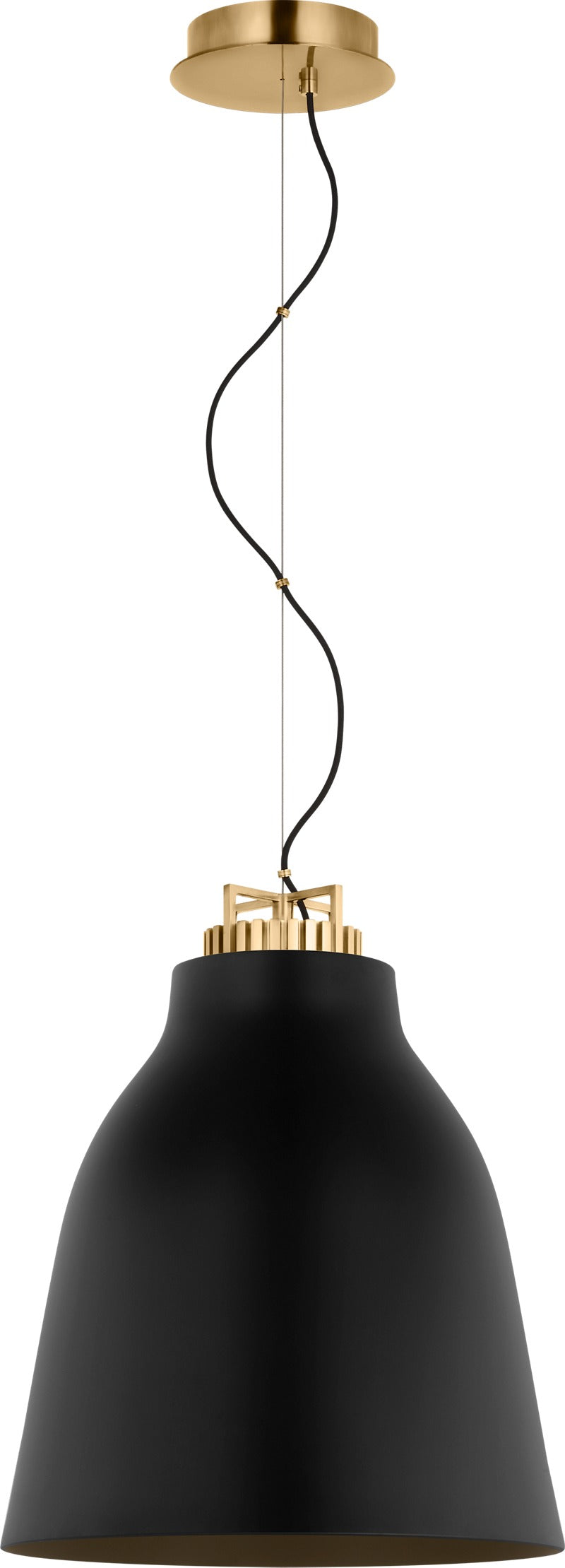 Visual Comfort Forge Medium Tall Pendant – view 5