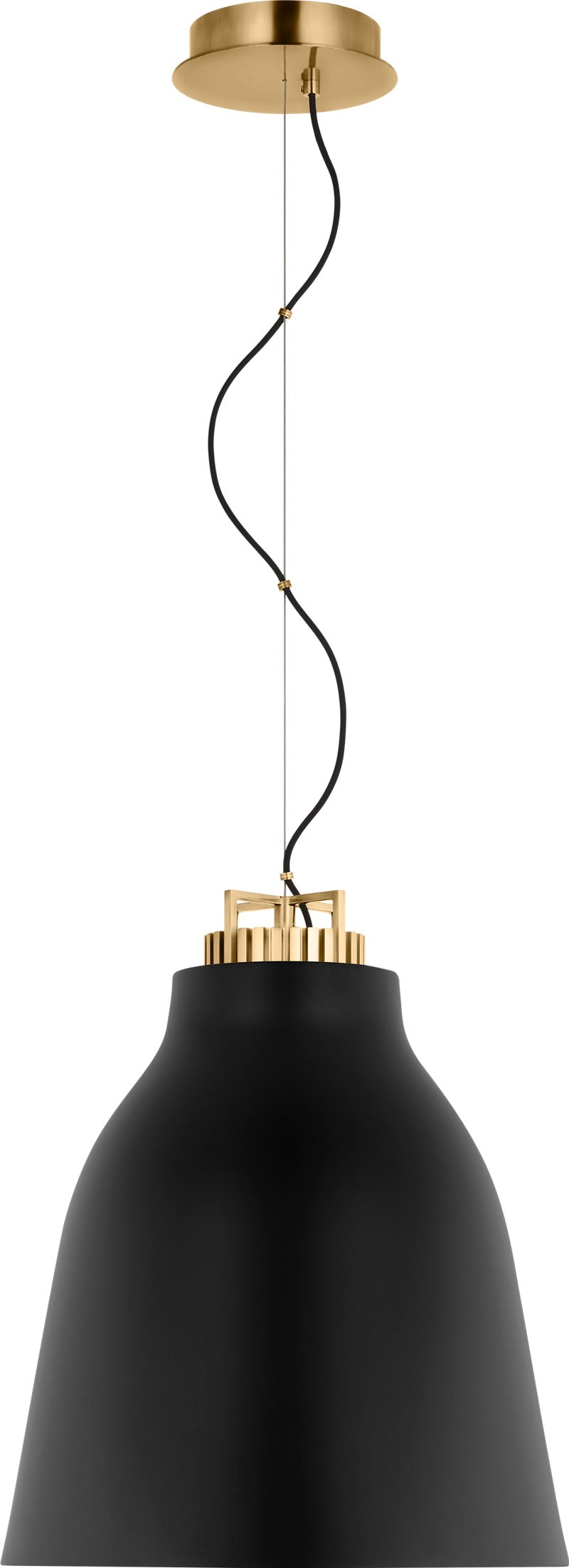 Visual Comfort Forge Medium Tall Pendant