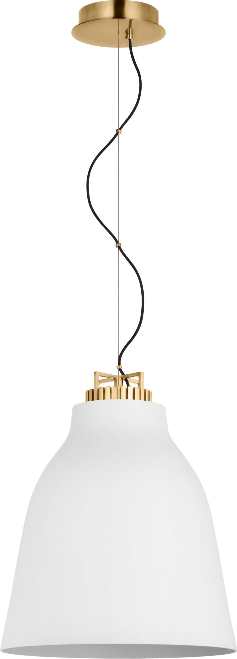 Visual Comfort Forge Medium Tall Pendant – view 6