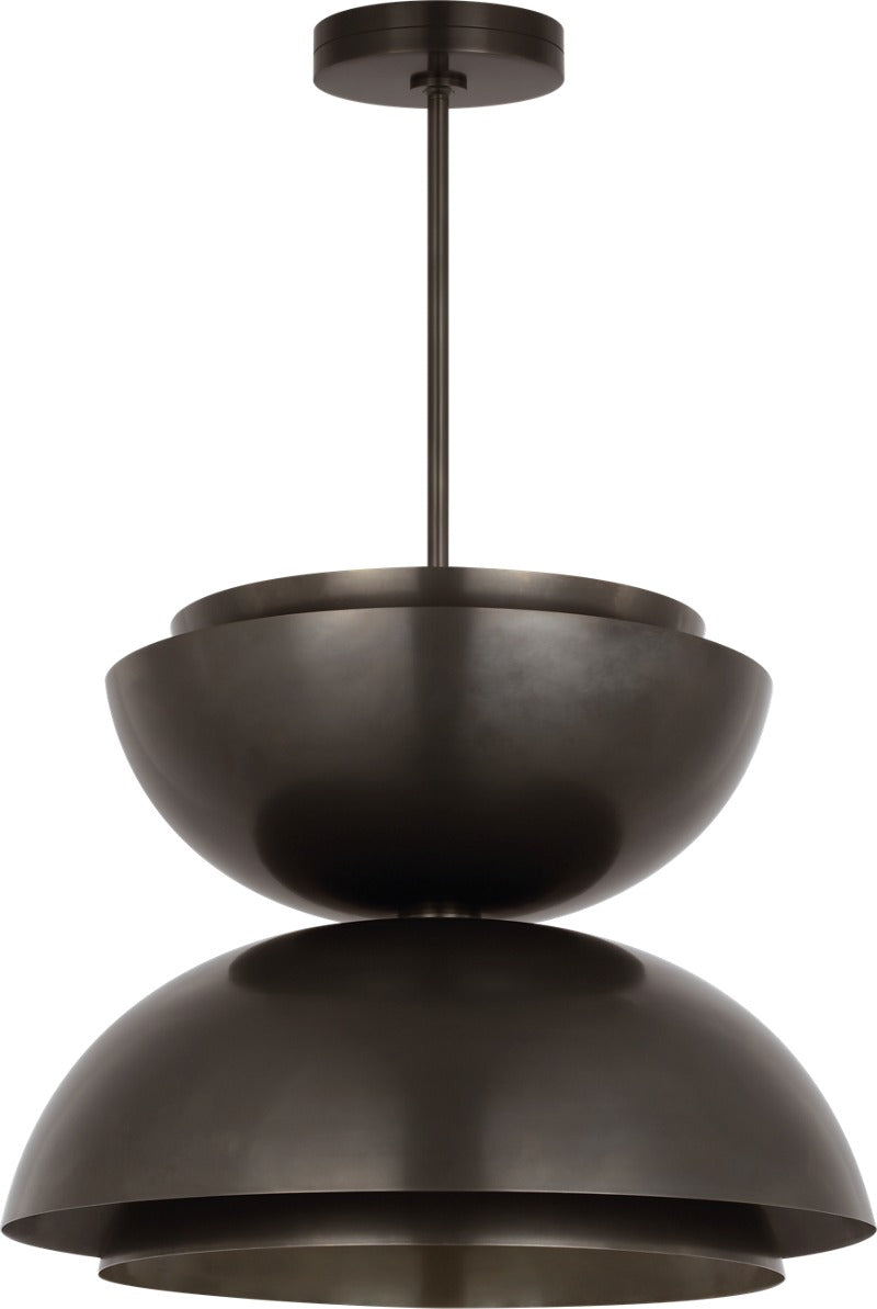 Visual Comfort Shanti X-Large Double Asymmetric Pendant