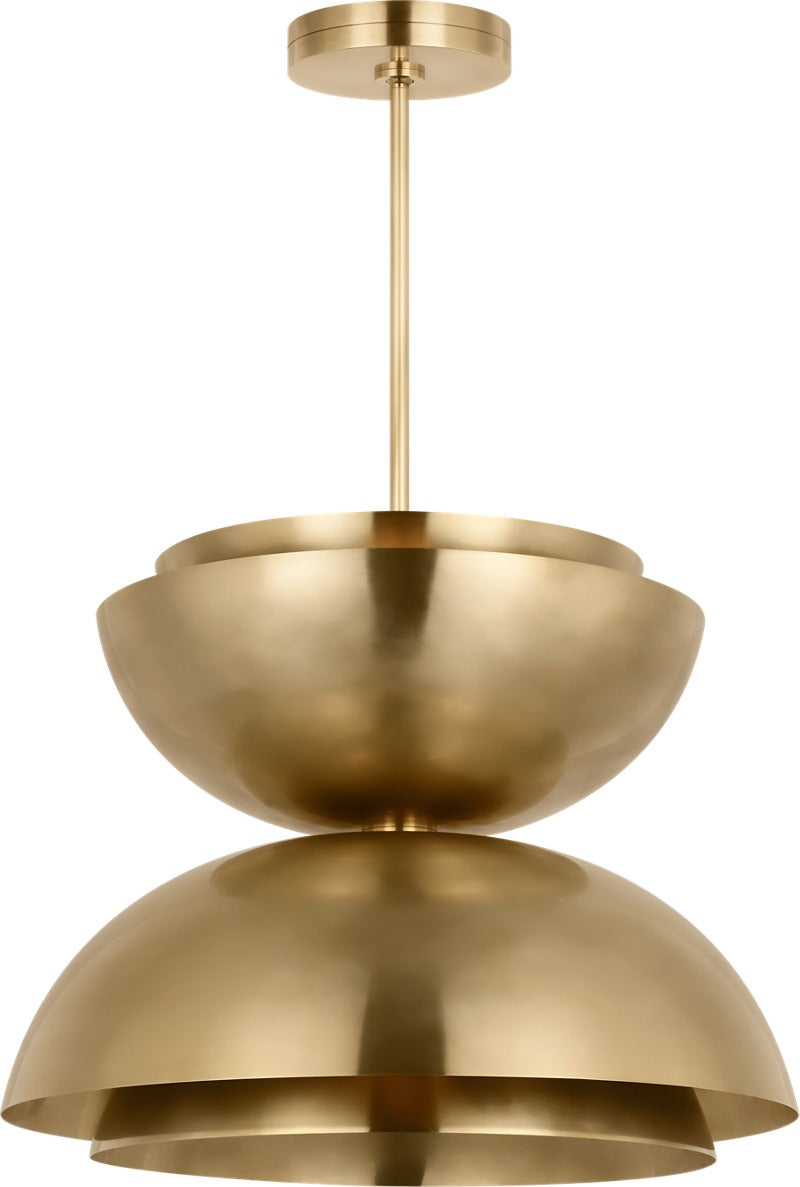 Visual Comfort Shanti X-Large Double Asymmetric Pendant – view 4