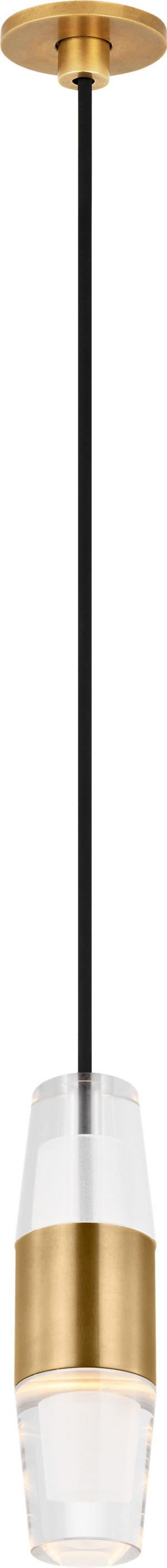 Visual Comfort Lassell Short Port Alone Pendant – view 5