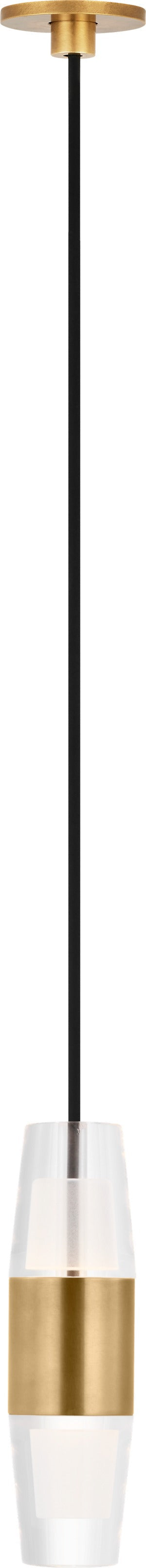 Visual Comfort Lassell Short Port Alone Pendant – view 2