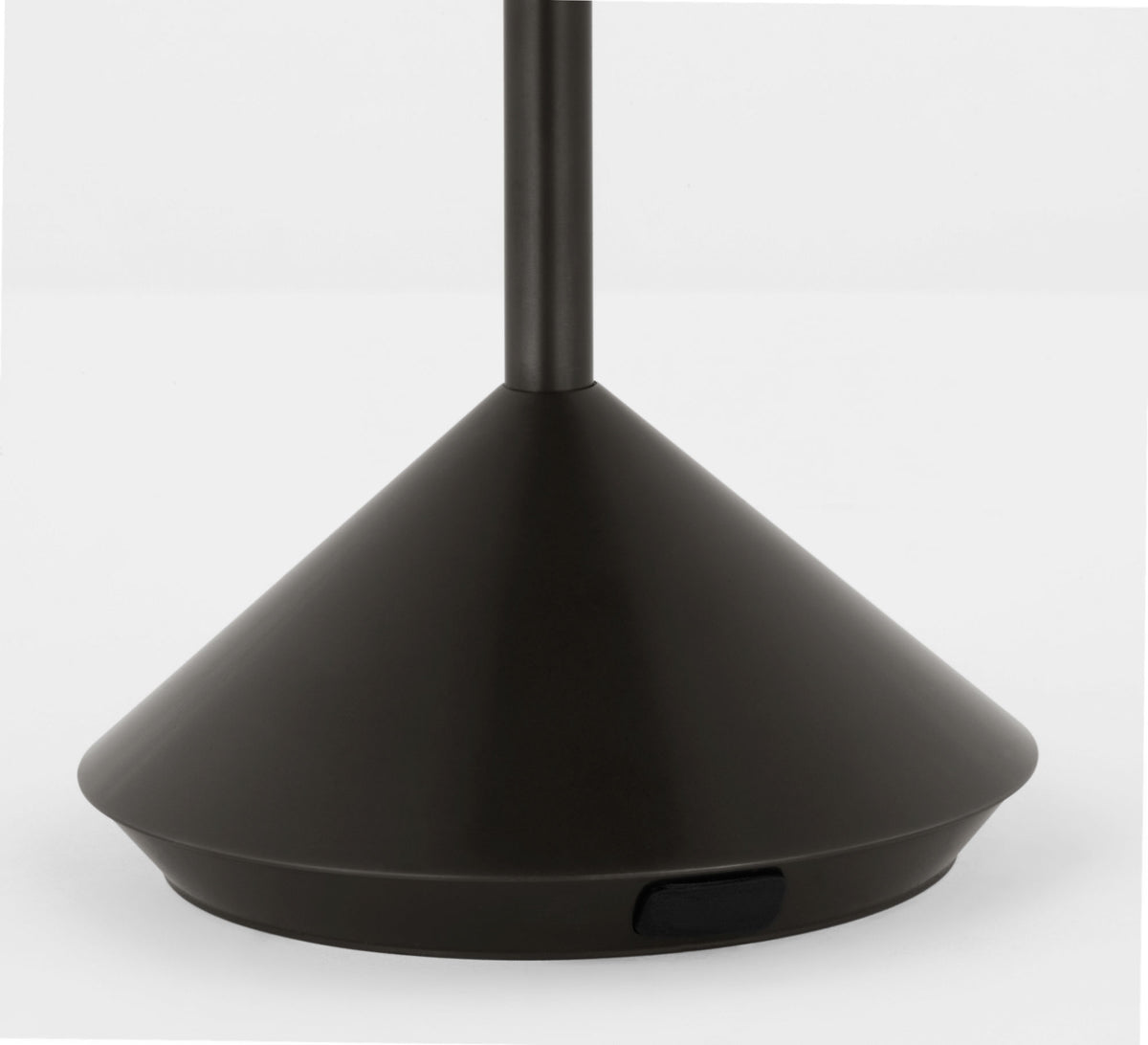 Moneta Accent Rechargeable LED Table Lamp – close-up detail