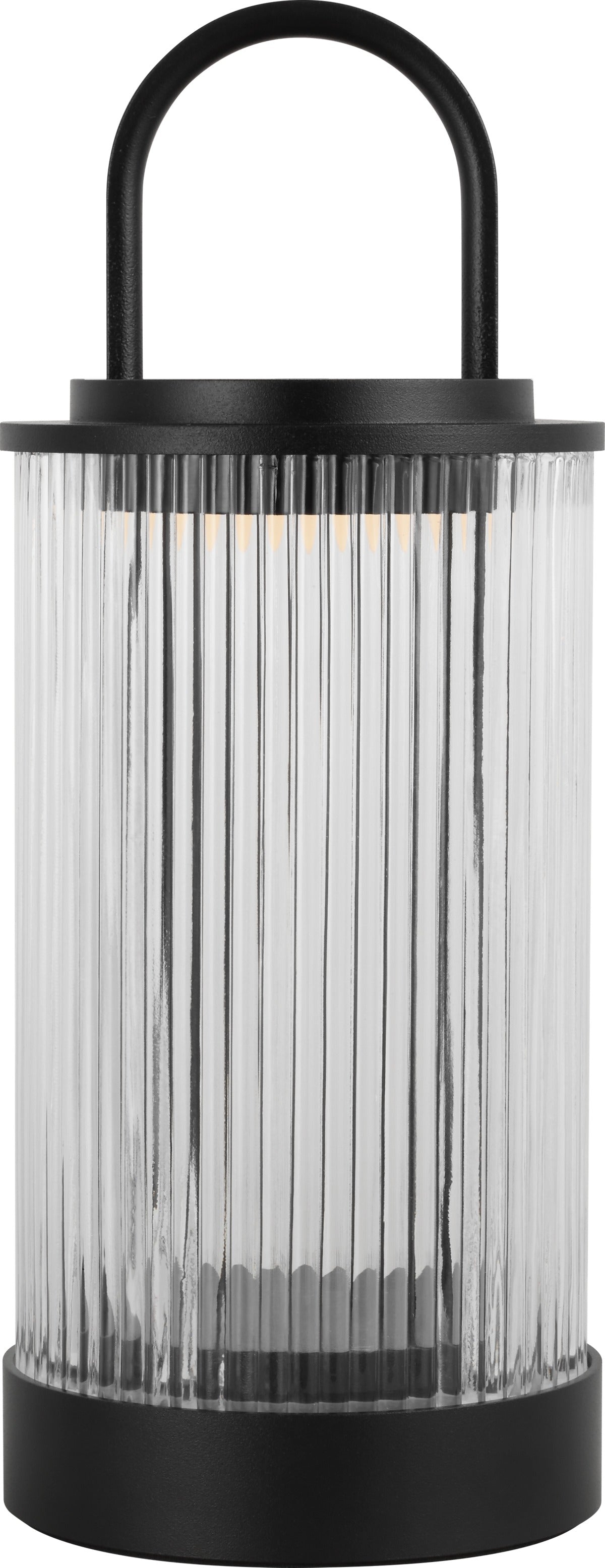 Tawa Accent table lamp in Black, studio view