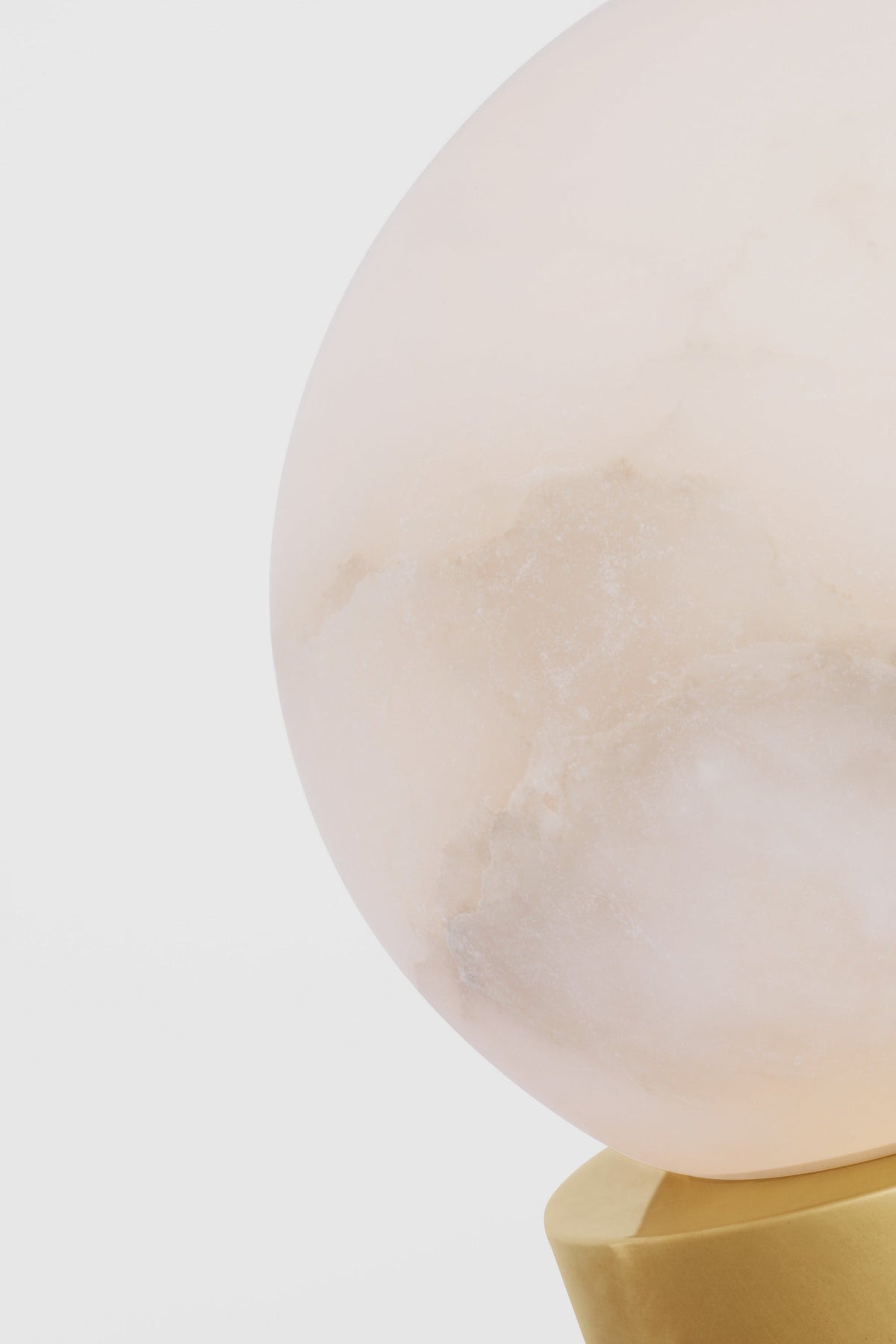 Detail of the Mina Alabaster sphere