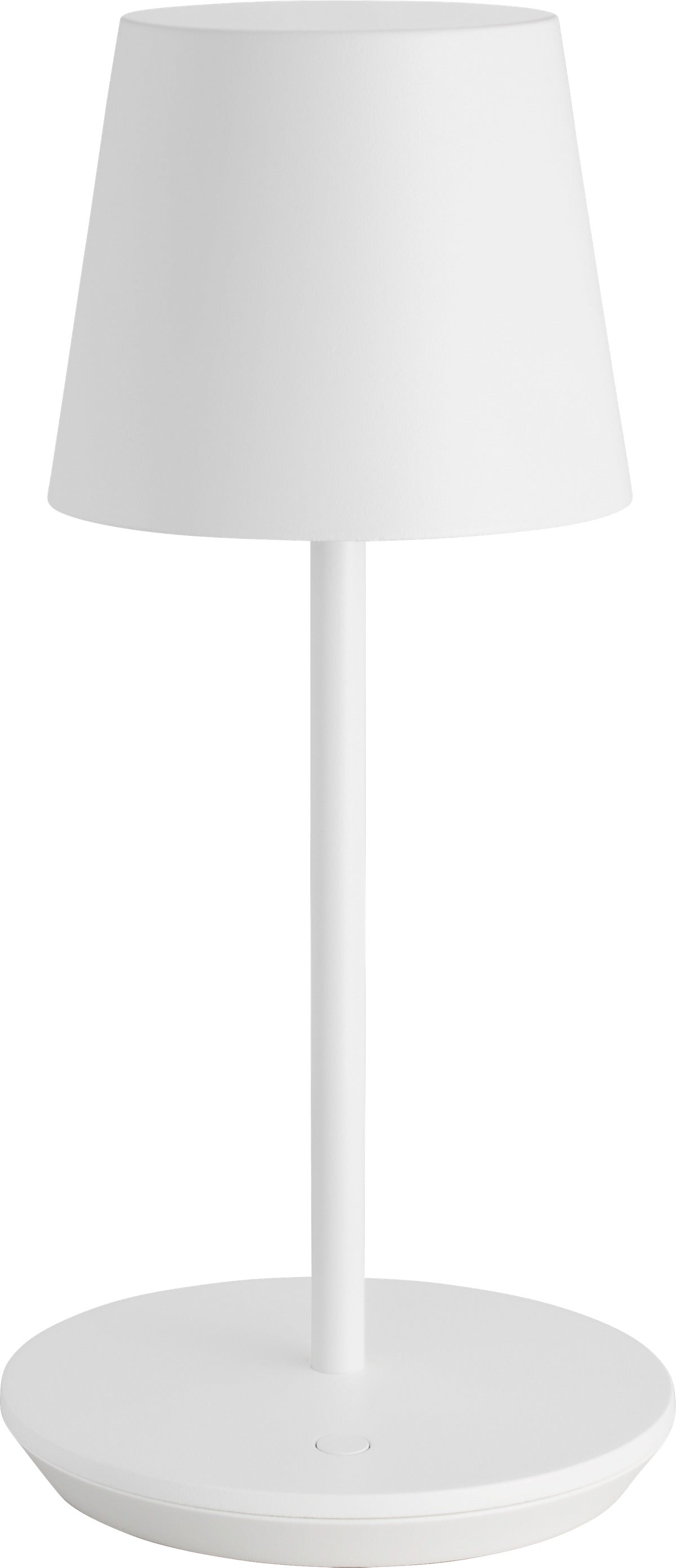 Nevis Short Accent table lamp in Matte White