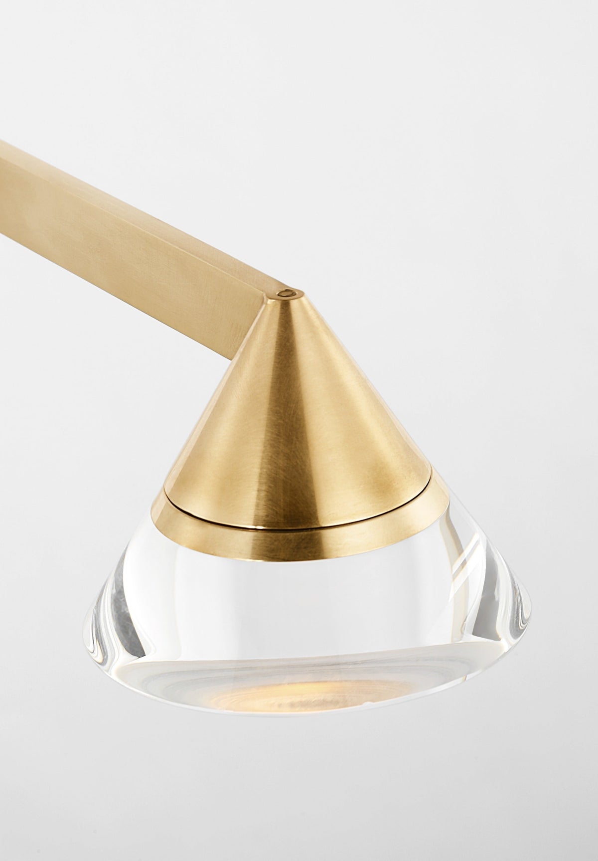 Detail of the Midrand Crystal brass and crystal