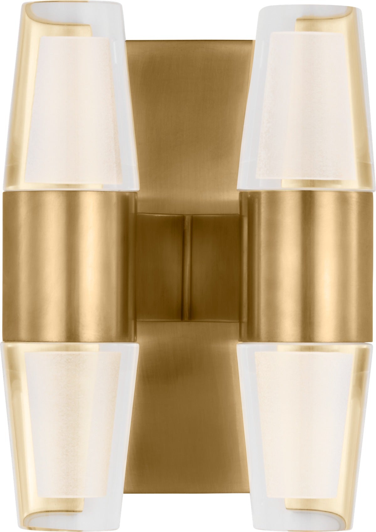 Visual Comfort Lassell Double Short Sconce – view 4