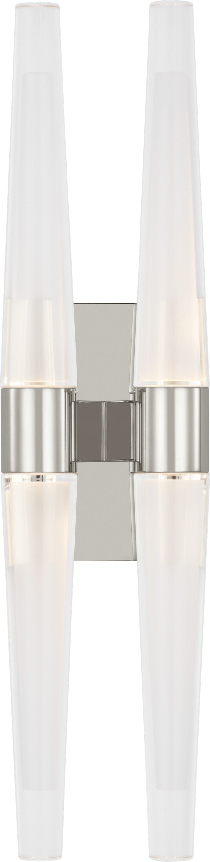 Visual Comfort Lassell Double Tall Sconce – view 2