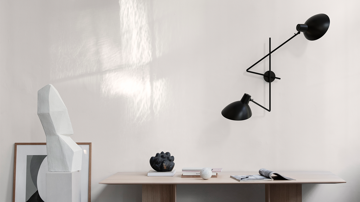 Astep VV Cinquanta Wall Twin by Gino Sarfatti – room setting 1