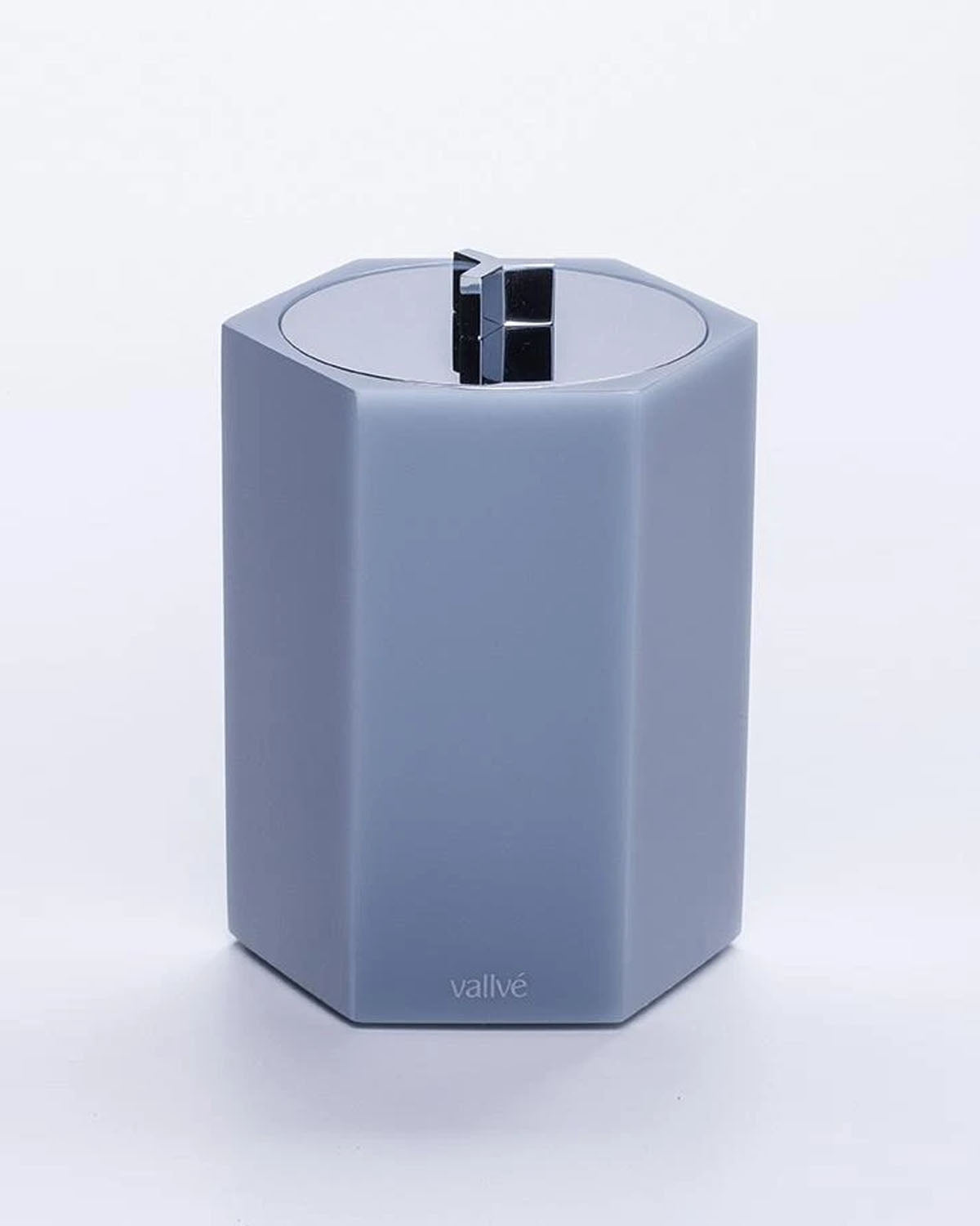 Vallvé Hexa cotton holder in Light Sky resin – photo 1