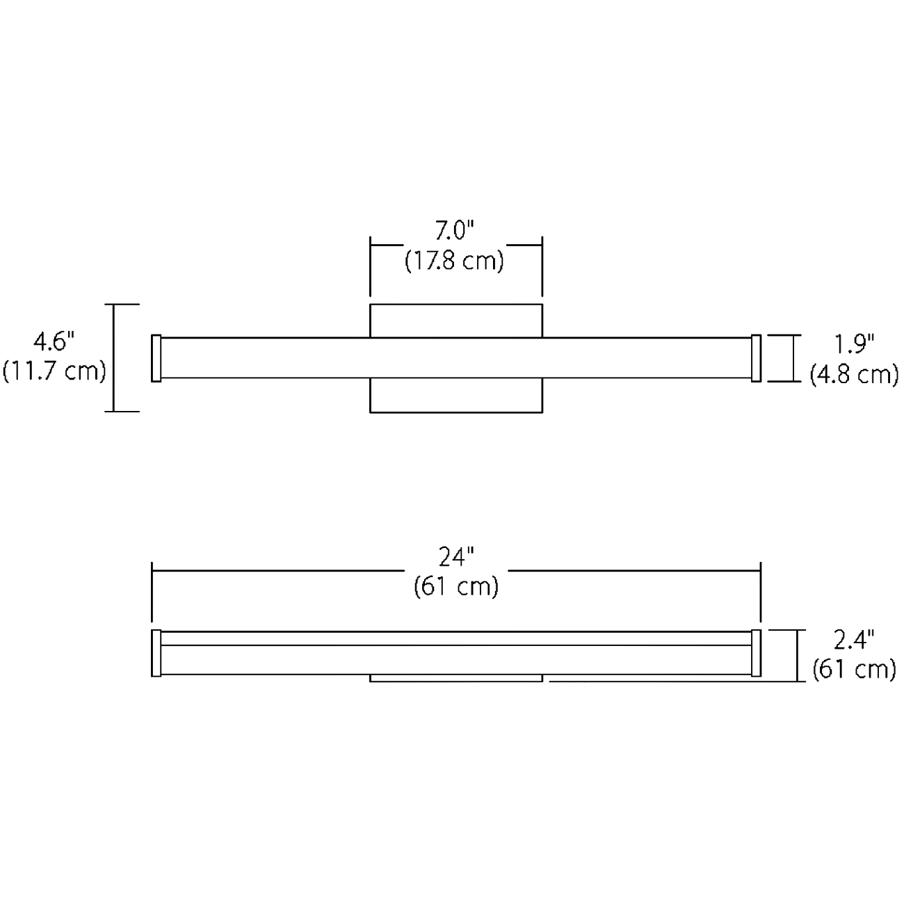 BlackJack Lighting Vector Vanity Light