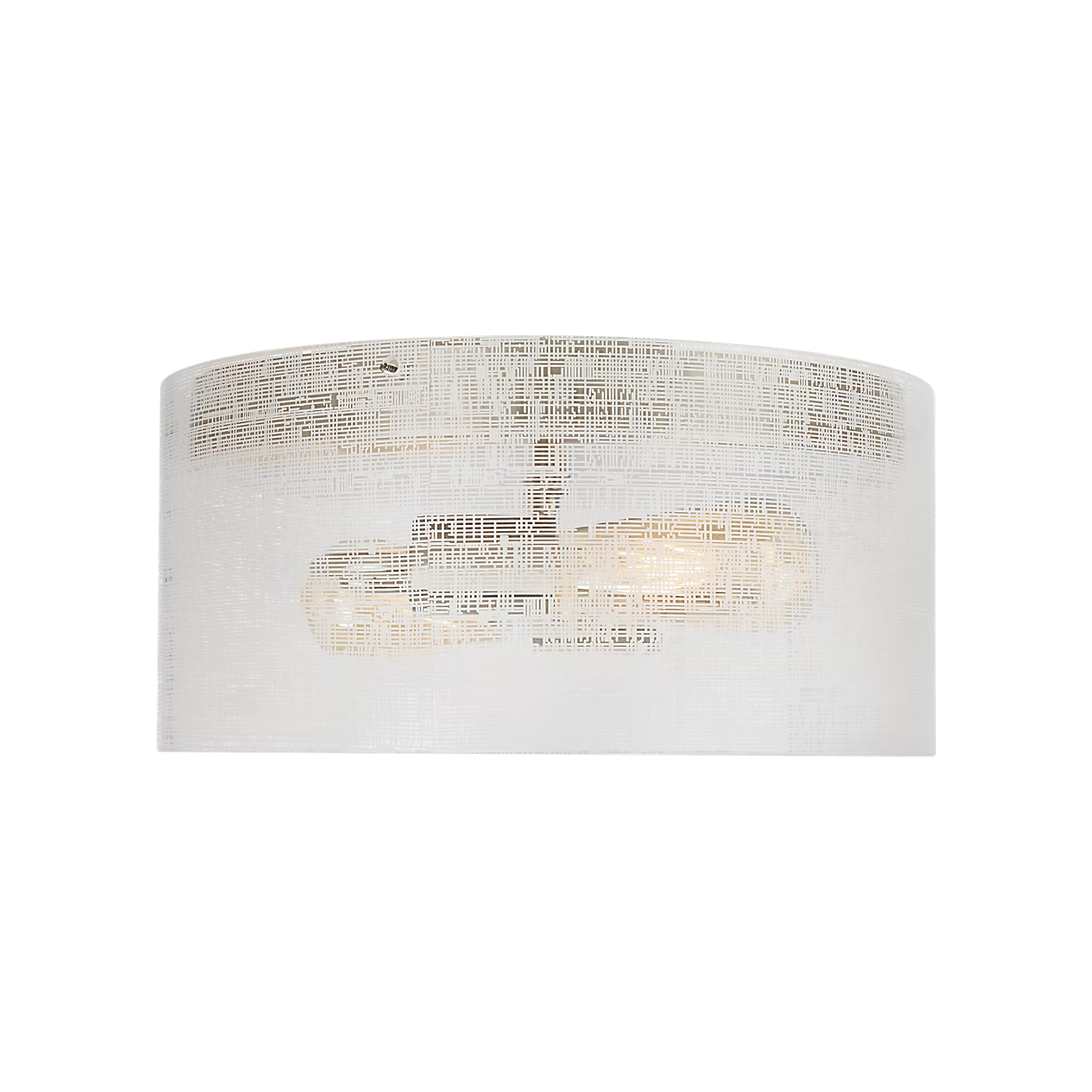 Vetra Linen Glass Ceiling Light by Visual & Comfort & Co