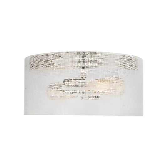 Vetra Linen Glass Ceiling Light by Visual & Comfort & Co