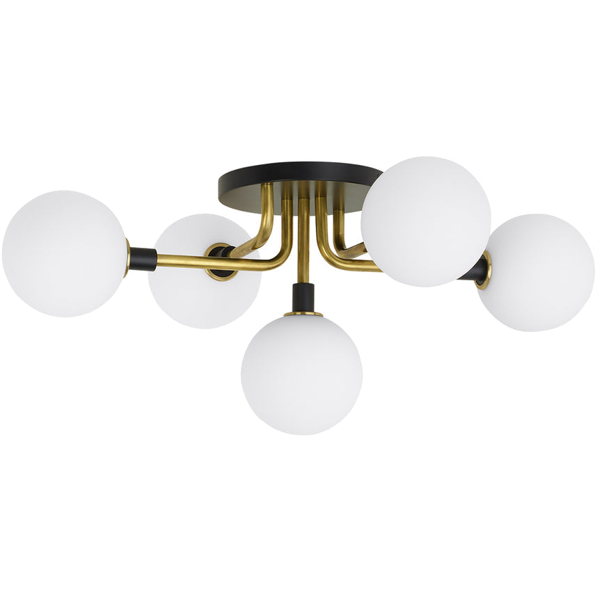 Ceiling Light 5 Globe Flush Mount LED by Visual & Comfort & Co