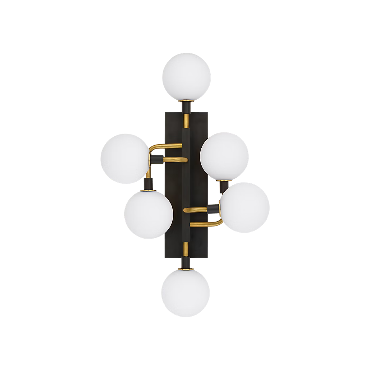 Viaggio 5 Light LED Glass Globe Wall Sconce by Visual & Comfort & Co