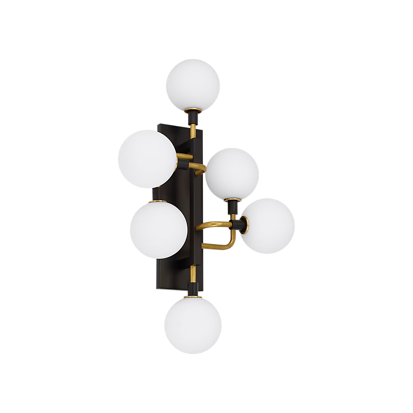 Viaggio 5 Light LED Glass Globe Wall Sconce by Visual & Comfort & Co