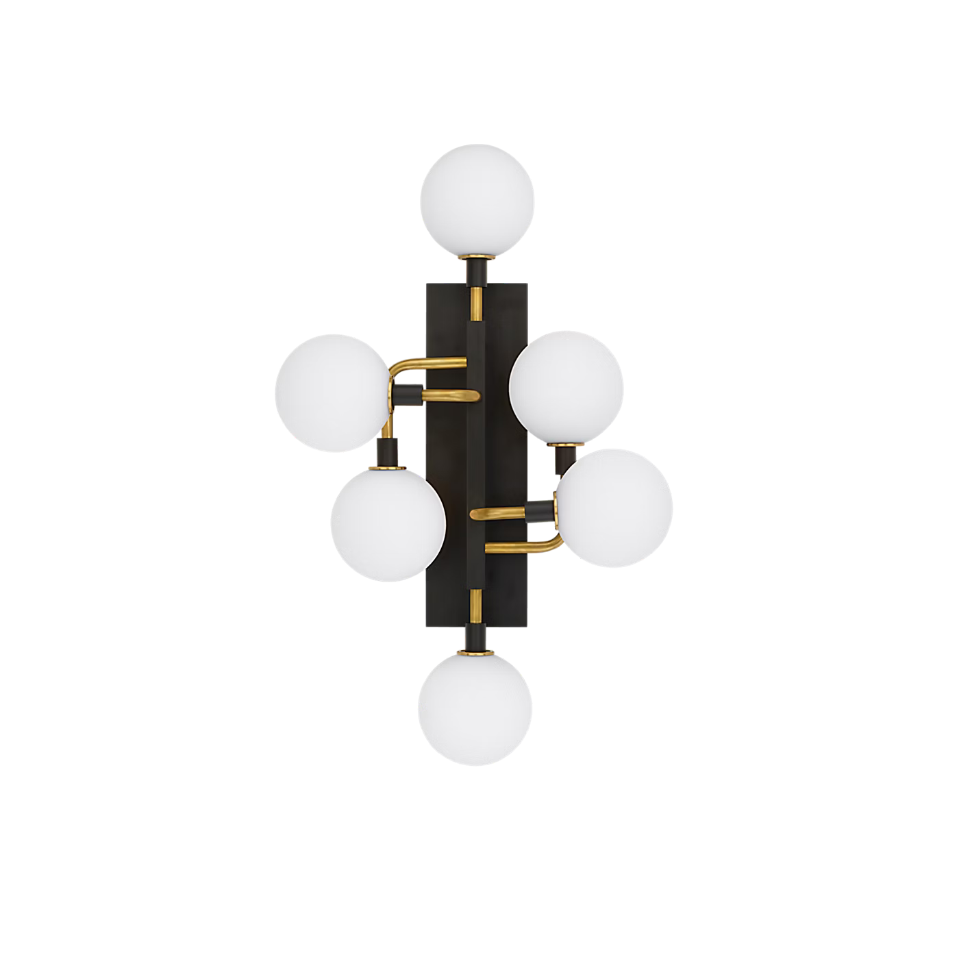 Viaggio 5 Light LED Glass Globe Wall Sconce by Visual & Comfort & Co
