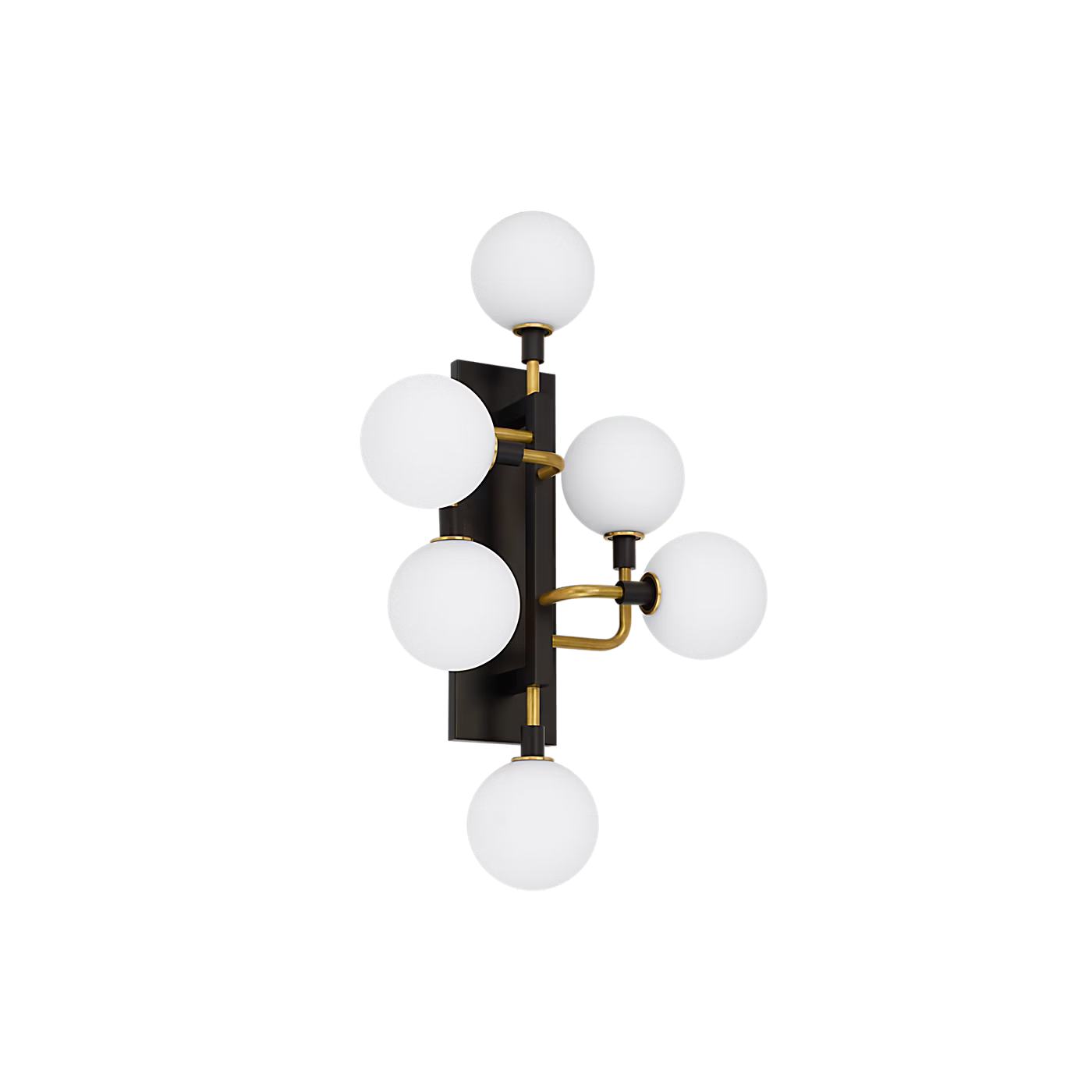 Viaggio 5 Light LED Glass Globe Wall Sconce by Visual & Comfort & Co