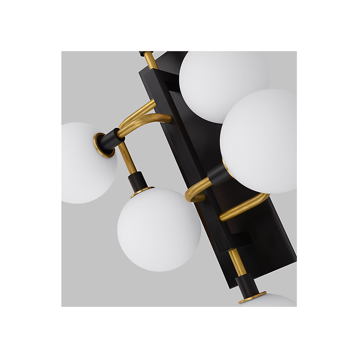Viaggio 5 Light LED Glass Globe Wall Sconce by Visual & Comfort & Co