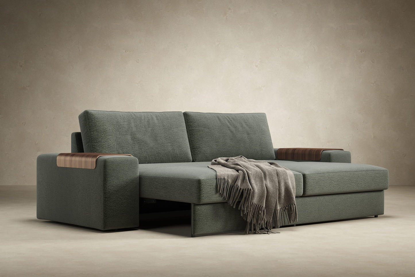 Vilander Sofa Bed With Wide Arms 95-585201 Innovation Living USA