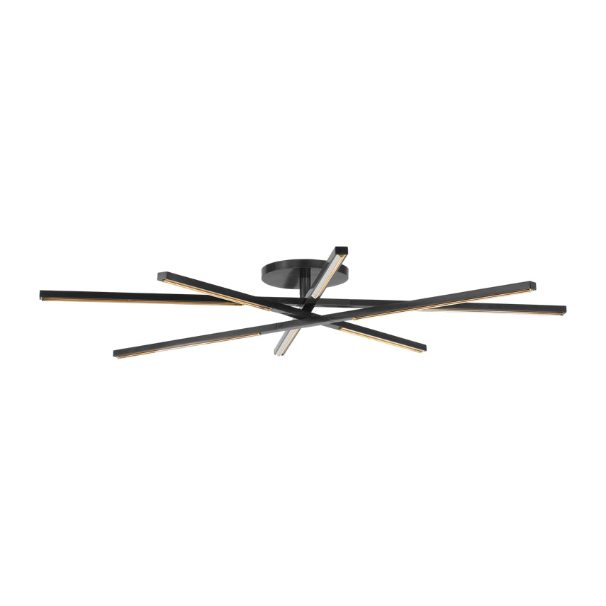 48-inch Cityscape Starburst LED Ceiling Light by Visual & Comfort & Co