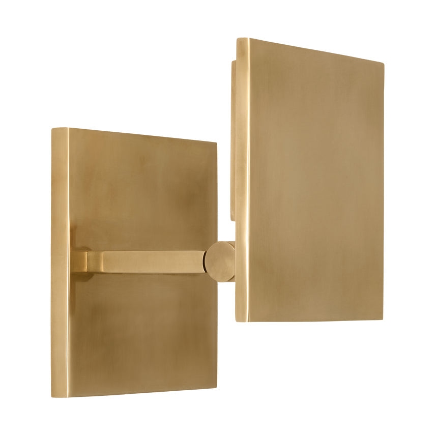 Angolo 6 Wall Sconce Antique Brass by Visual & Comfort & Co