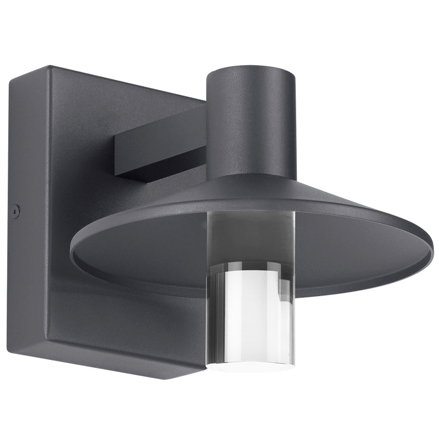 700Owashh Ash 8 Industrial Charcoal Sconce by Visual & Comfort & Co