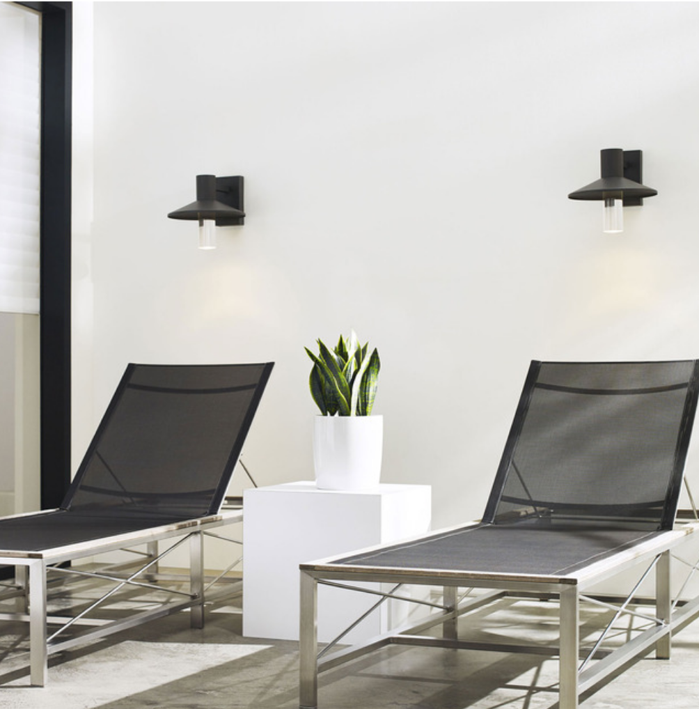 700Owashh Ash 8 Industrial Charcoal Sconce by Visual & Comfort & Co