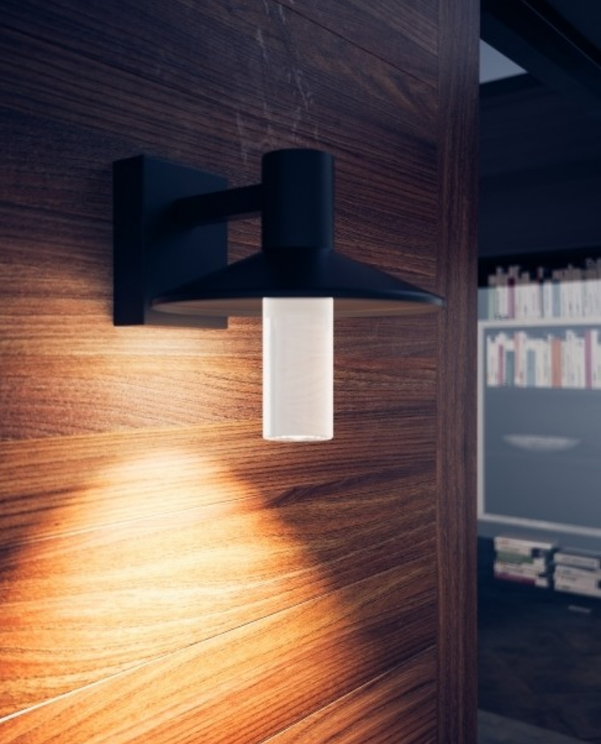 700Owashh Ash 8 Industrial Charcoal Sconce by Visual & Comfort & Co