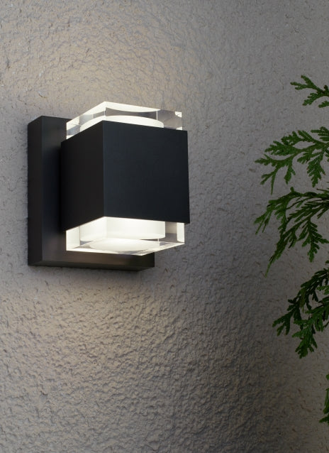 Visual Comfort Modern Bronze Outdoor Sconce Voto 6 2700K 4000K Led 2700K
