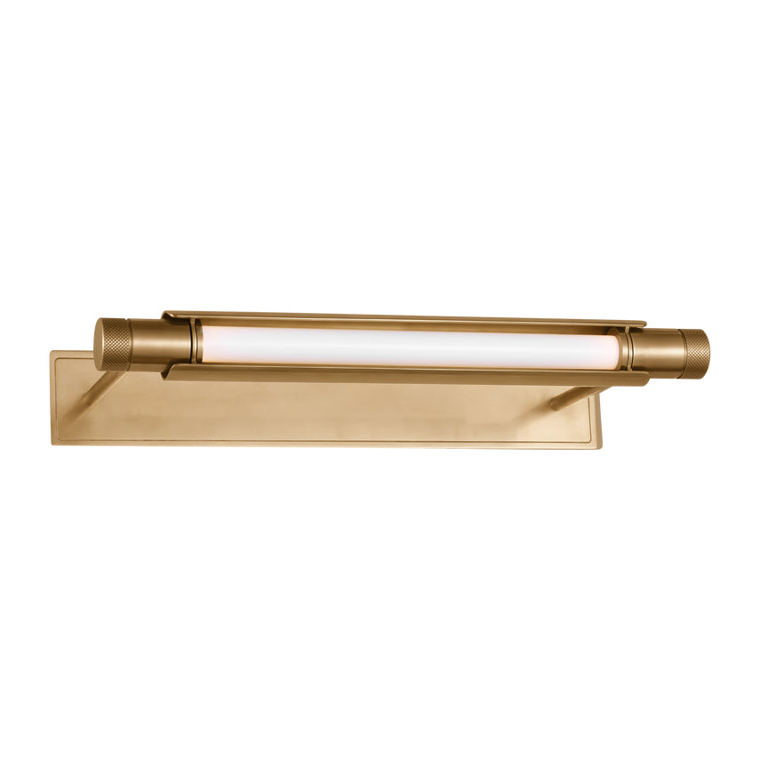 Capa 18-inch LED Picture Light Warm Dim Brass Bronze by Visual & Comfort & Co